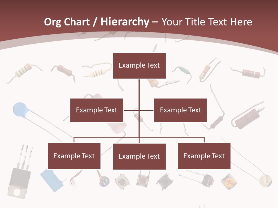 Energy Copper Resistor PowerPoint Template