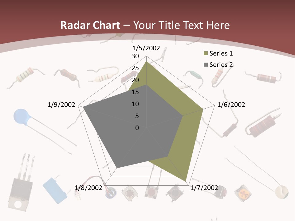Energy Copper Resistor PowerPoint Template