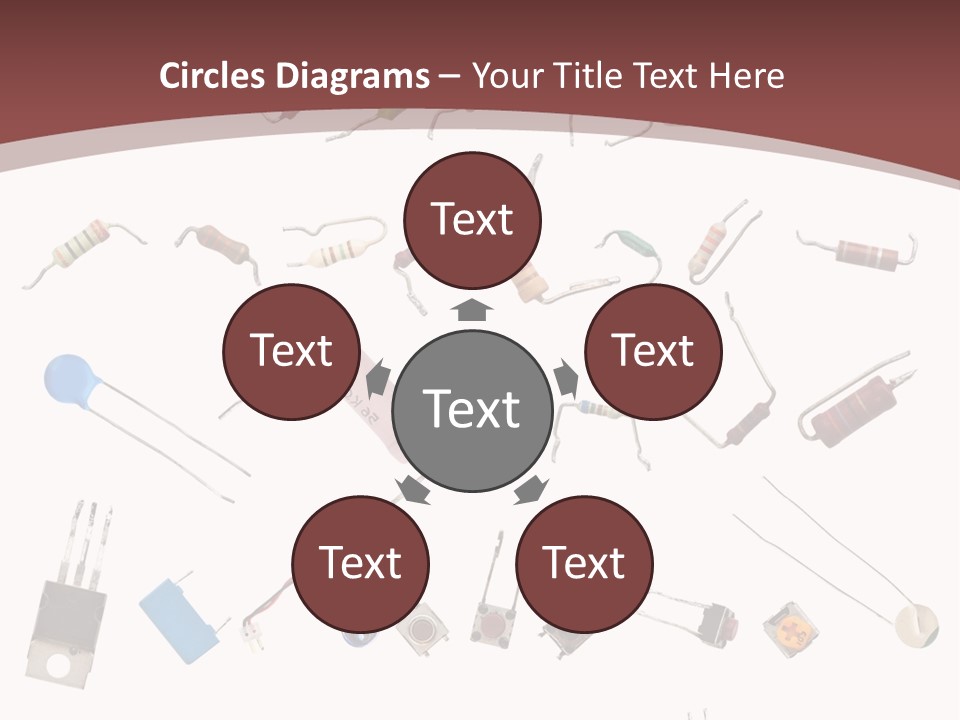 Energy Copper Resistor PowerPoint Template