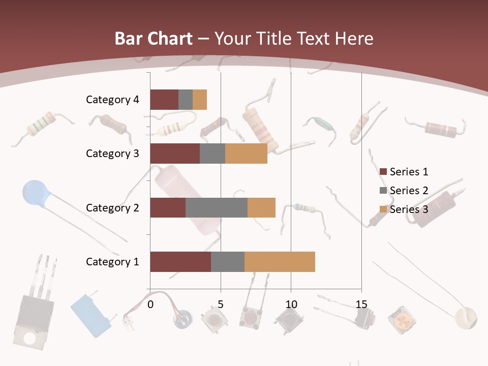 Energy Copper Resistor PowerPoint Template