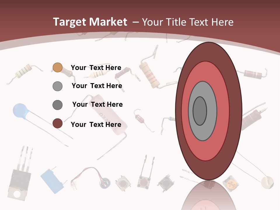 Energy Copper Resistor PowerPoint Template