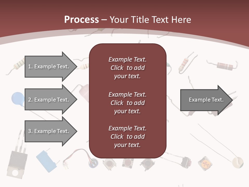 Energy Copper Resistor PowerPoint Template