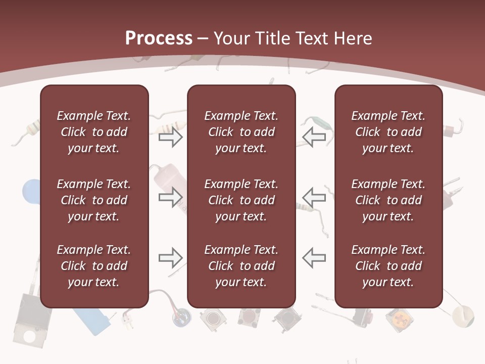 Energy Copper Resistor PowerPoint Template