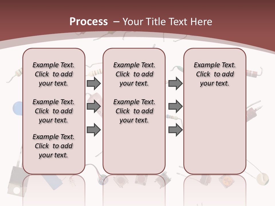 Energy Copper Resistor PowerPoint Template