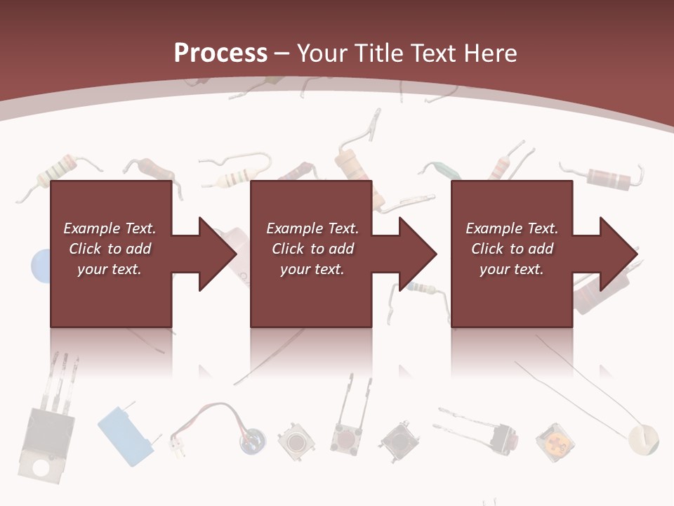 Energy Copper Resistor PowerPoint Template