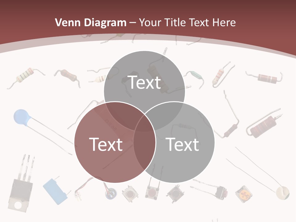 Energy Copper Resistor PowerPoint Template