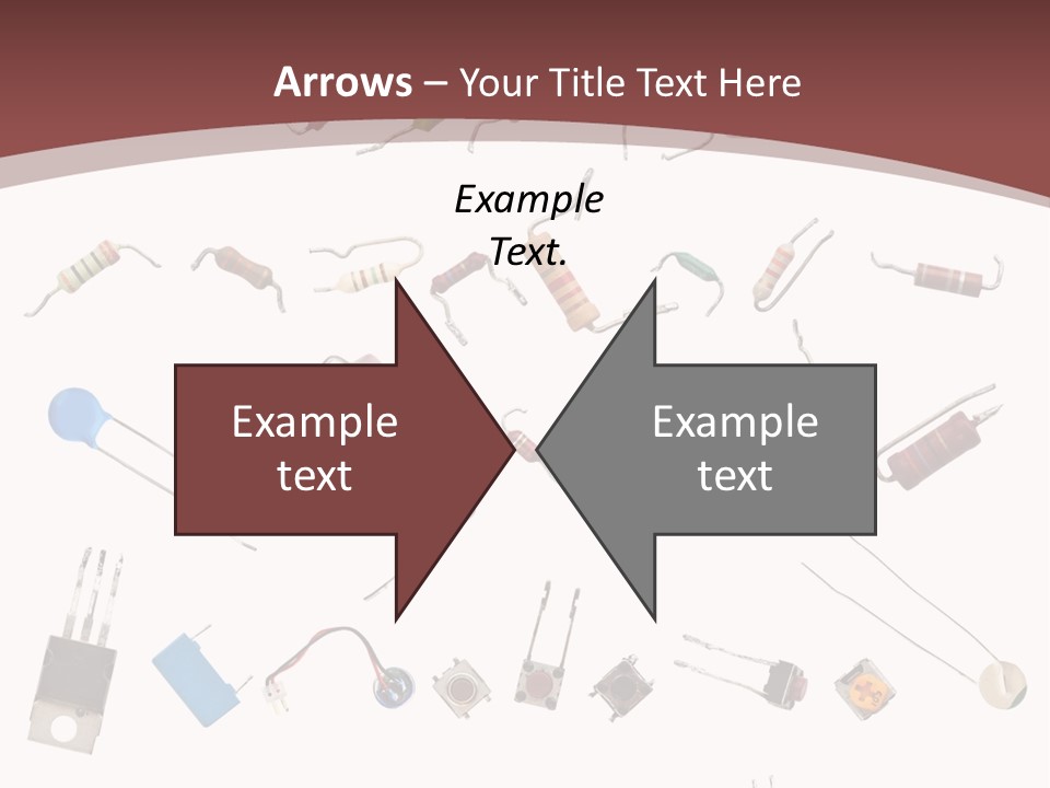 Energy Copper Resistor PowerPoint Template