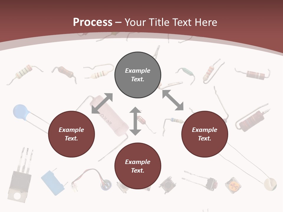 Energy Copper Resistor PowerPoint Template