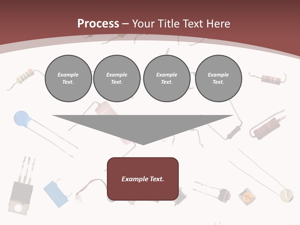 Energy Copper Resistor PowerPoint Template