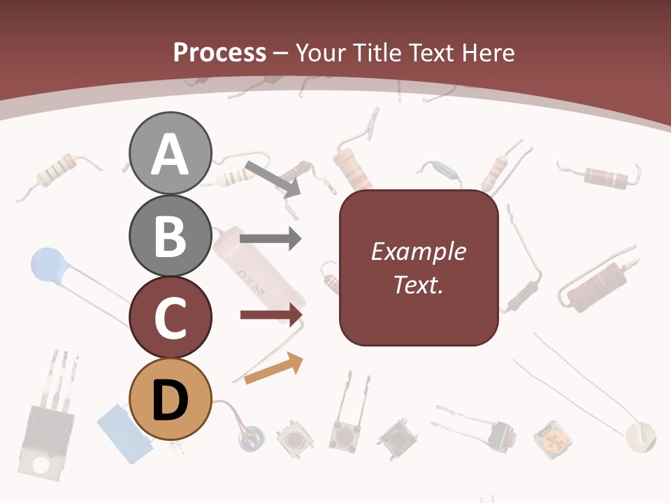 Energy Copper Resistor PowerPoint Template