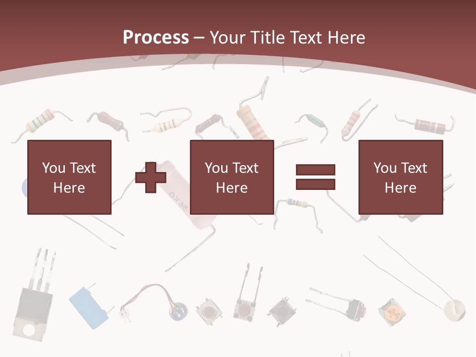 Energy Copper Resistor PowerPoint Template