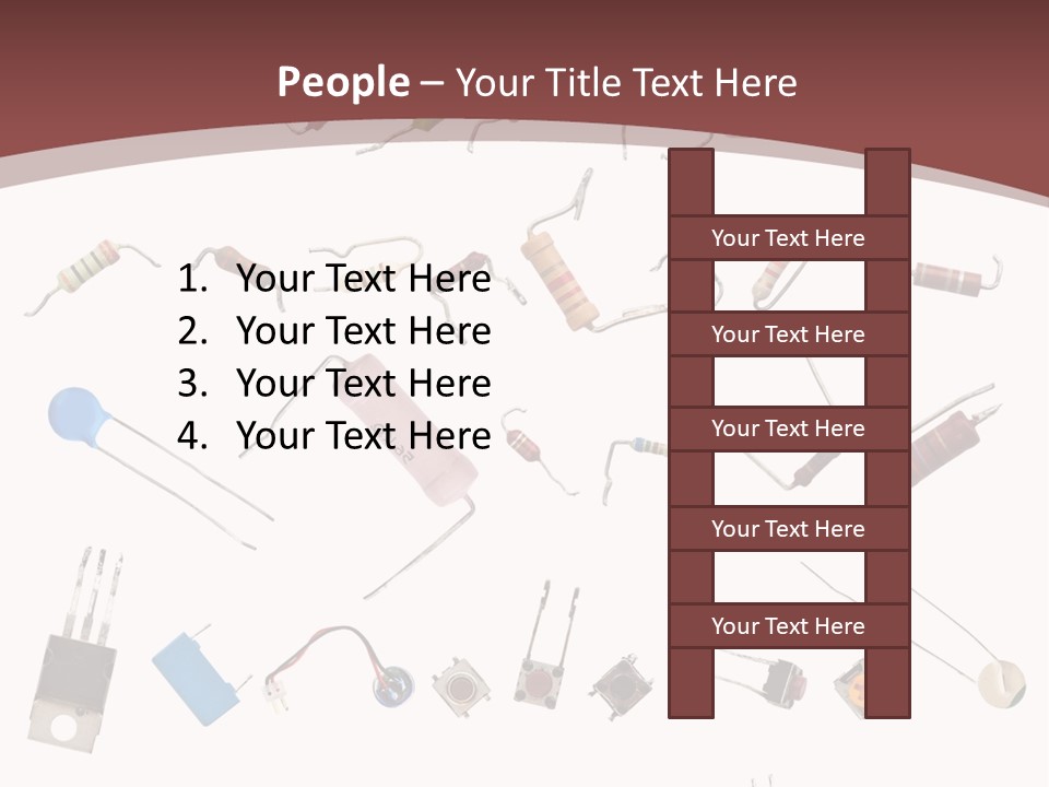 Energy Copper Resistor PowerPoint Template