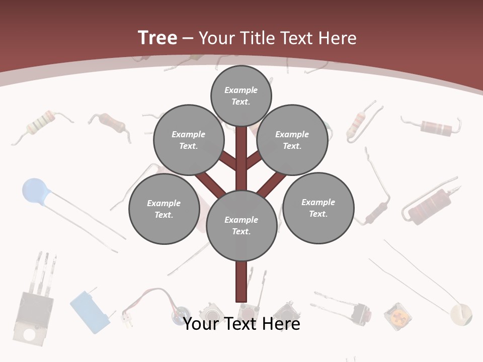 Energy Copper Resistor PowerPoint Template