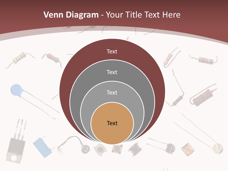 Energy Copper Resistor PowerPoint Template