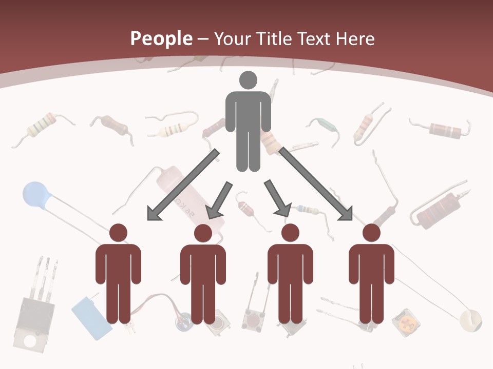 Energy Copper Resistor PowerPoint Template