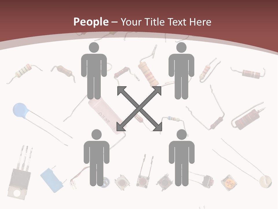 Energy Copper Resistor PowerPoint Template