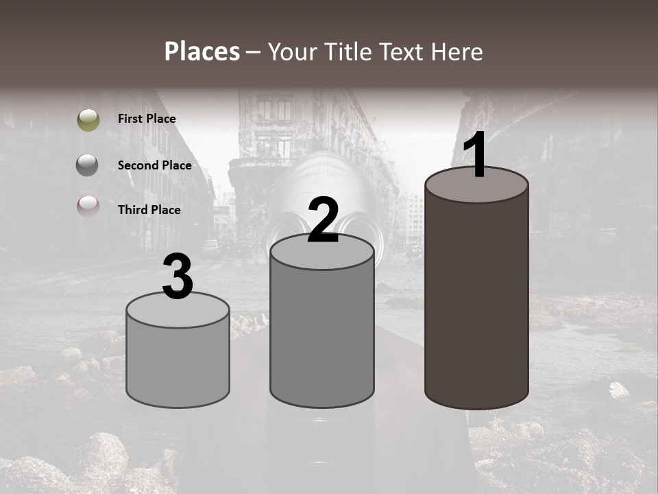 Sea Nature Disaster PowerPoint Template