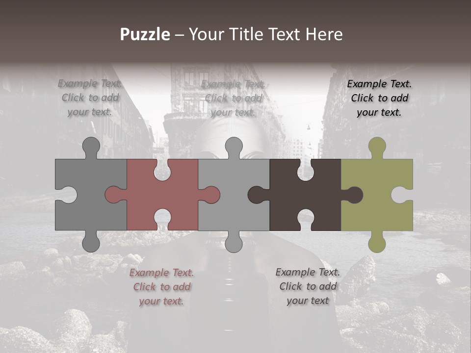 Sea Nature Disaster PowerPoint Template