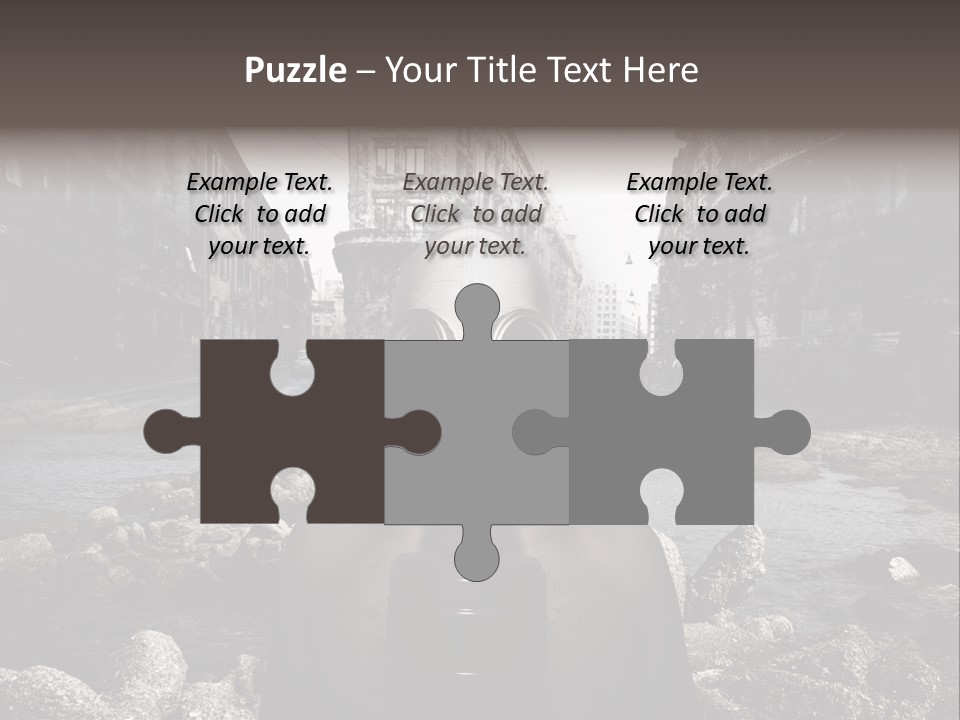 Sea Nature Disaster PowerPoint Template