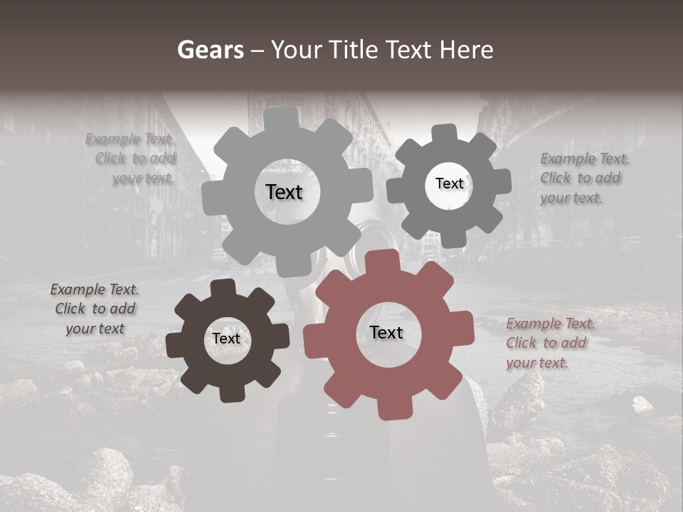 Sea Nature Disaster PowerPoint Template