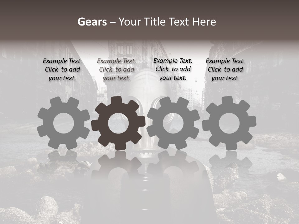 Sea Nature Disaster PowerPoint Template