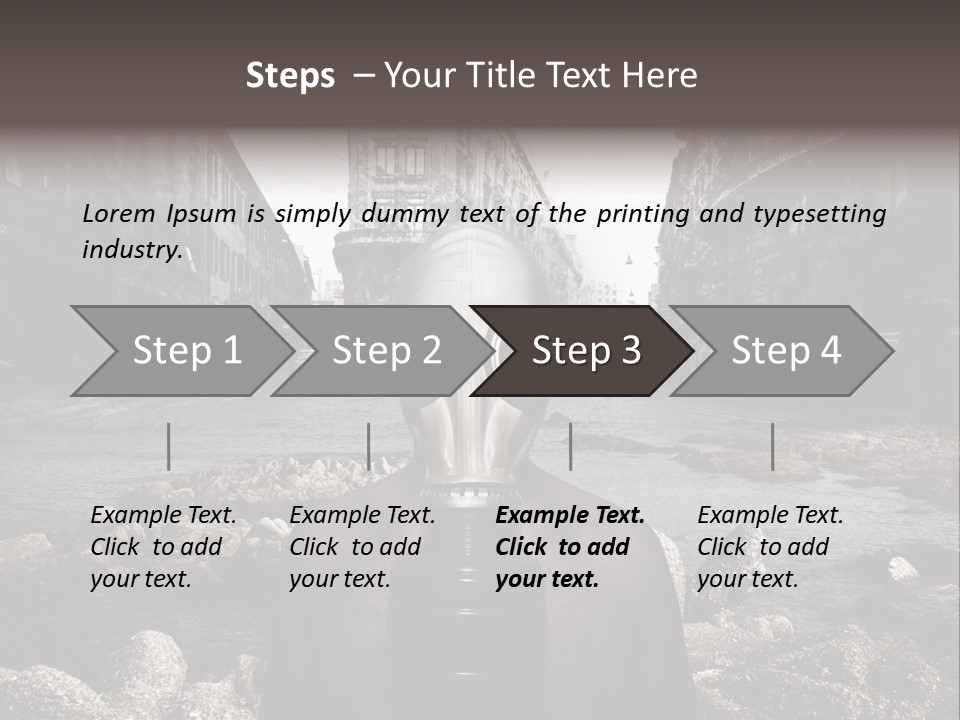 Sea Nature Disaster PowerPoint Template