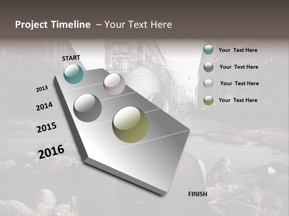 Sea Nature Disaster PowerPoint Template