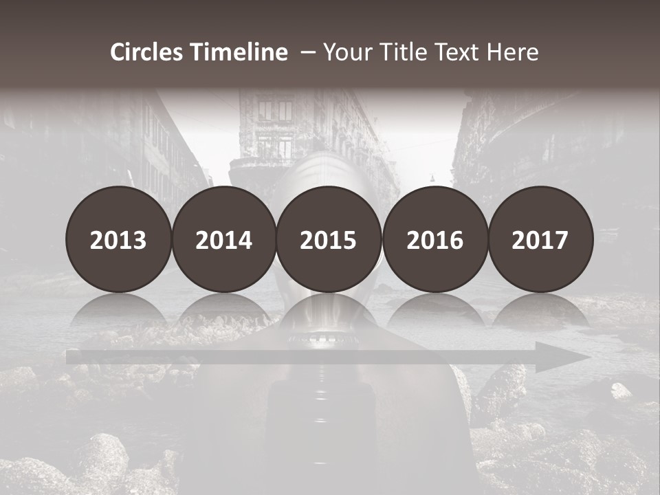 Sea Nature Disaster PowerPoint Template