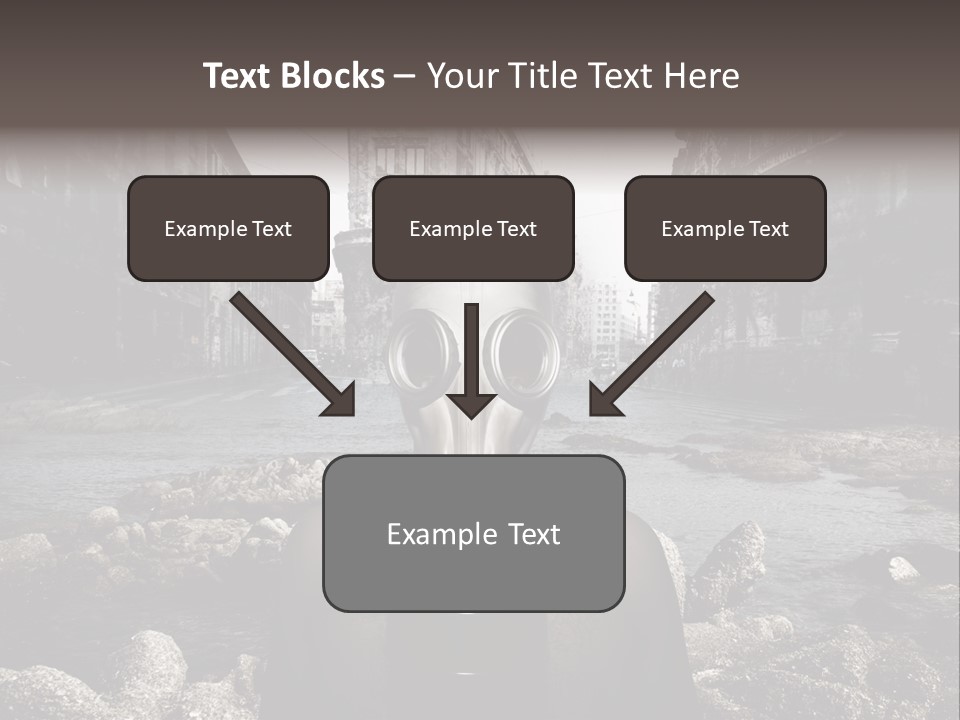 Sea Nature Disaster PowerPoint Template