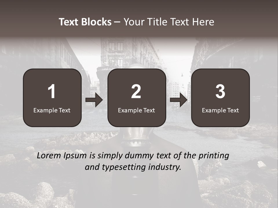 Sea Nature Disaster PowerPoint Template