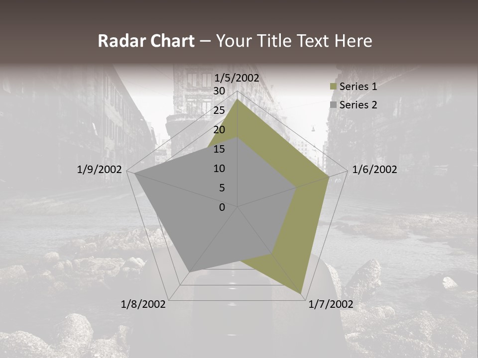 Sea Nature Disaster PowerPoint Template