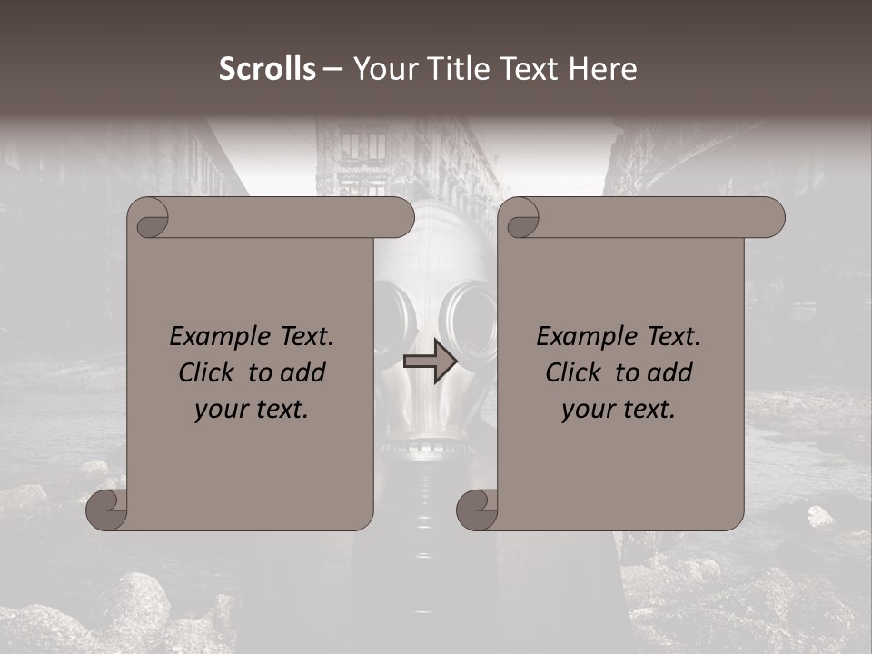 Sea Nature Disaster PowerPoint Template