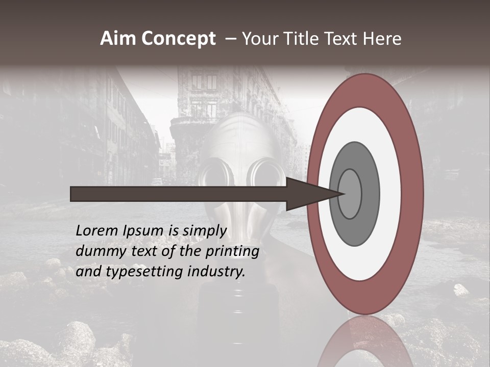 Sea Nature Disaster PowerPoint Template