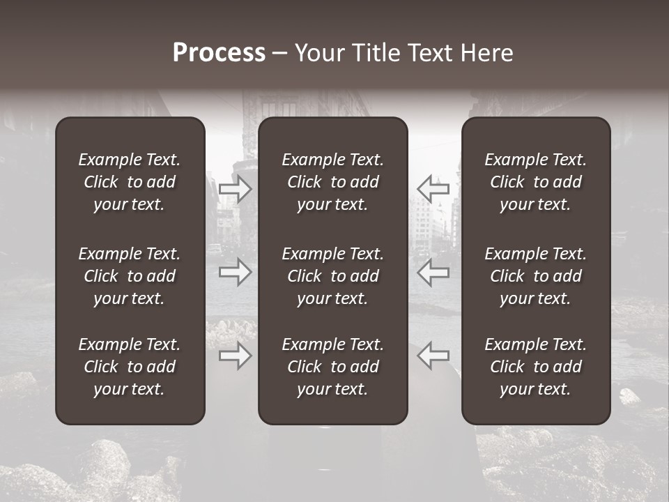 Sea Nature Disaster PowerPoint Template