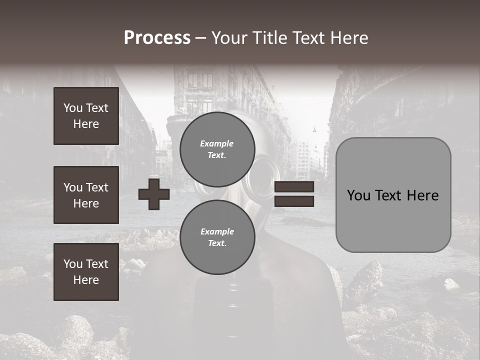 Sea Nature Disaster PowerPoint Template