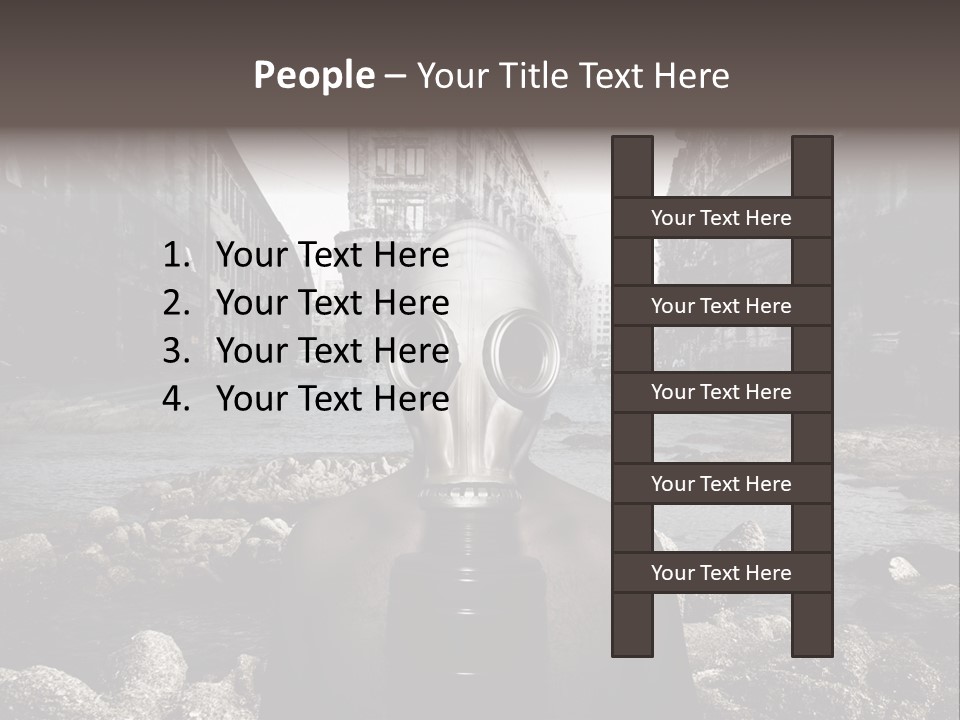 Sea Nature Disaster PowerPoint Template