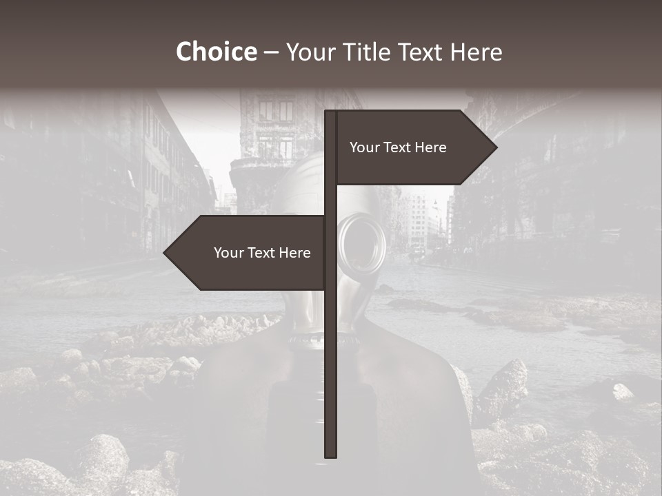 Sea Nature Disaster PowerPoint Template