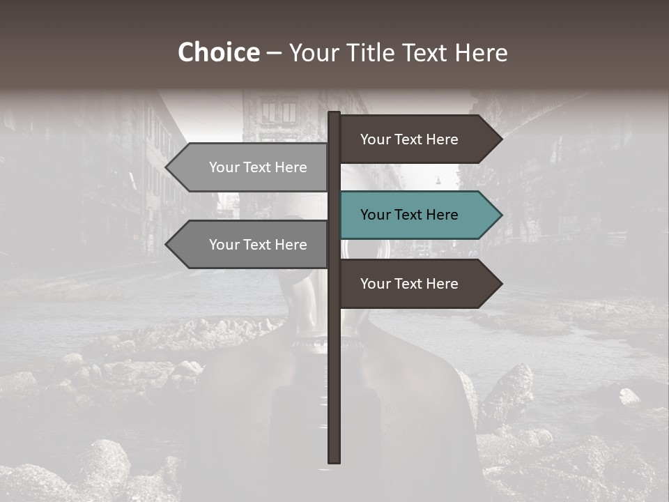 Sea Nature Disaster PowerPoint Template