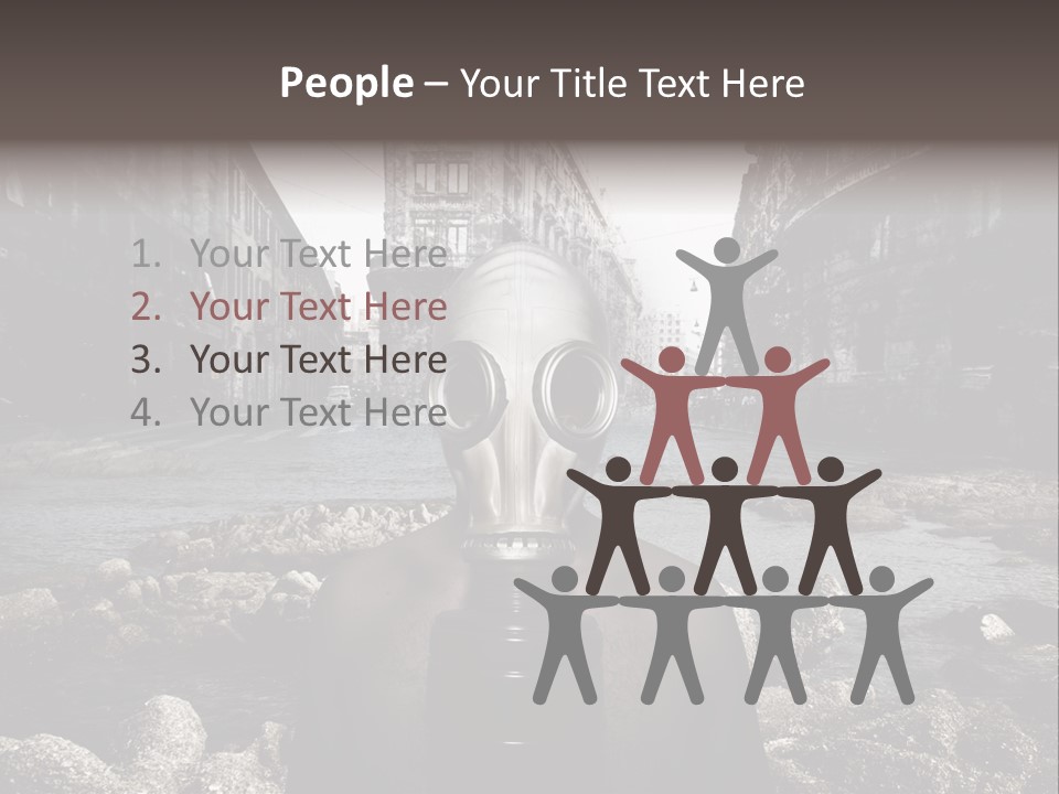 Sea Nature Disaster PowerPoint Template