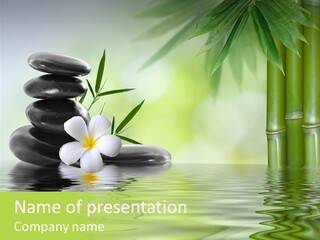 Foliage Bright Peace PowerPoint Template