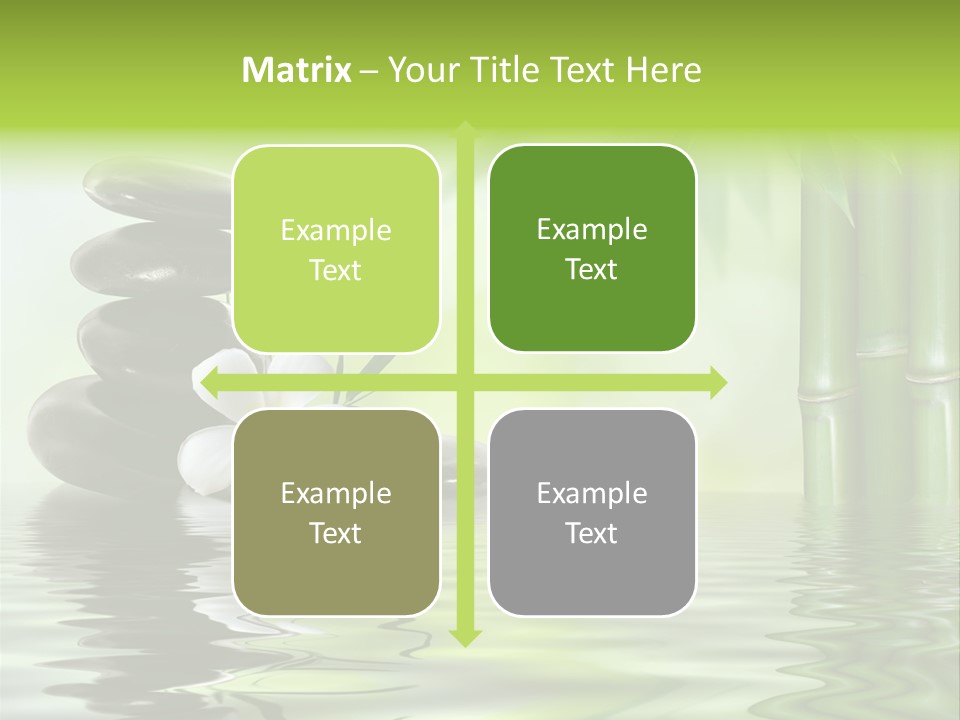 Foliage Bright Peace PowerPoint Template