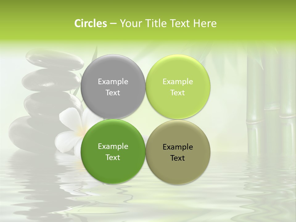 Foliage Bright Peace PowerPoint Template