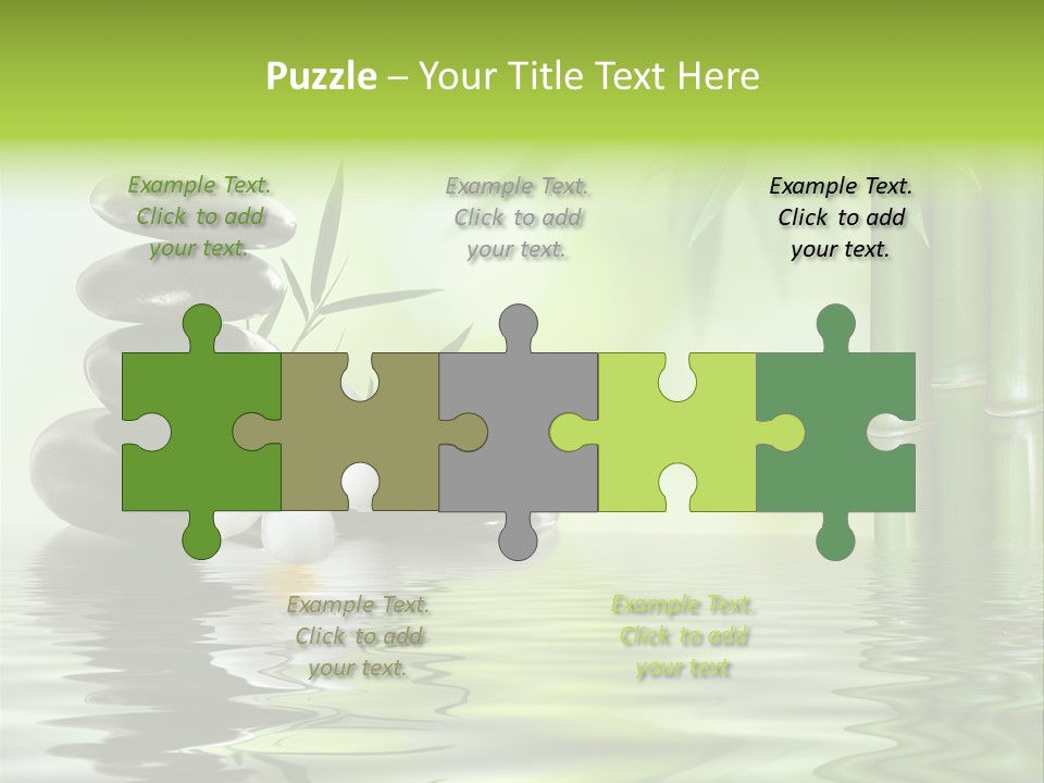 Foliage Bright Peace PowerPoint Template