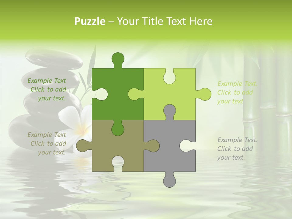 Foliage Bright Peace PowerPoint Template