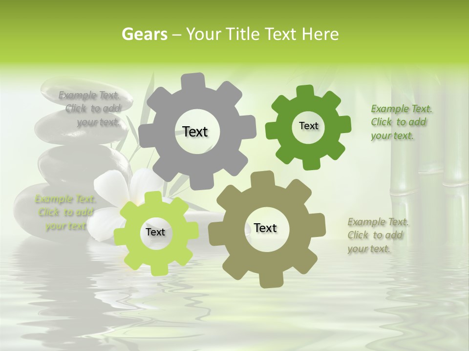Foliage Bright Peace PowerPoint Template