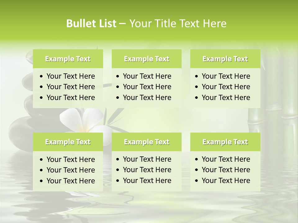 Foliage Bright Peace PowerPoint Template