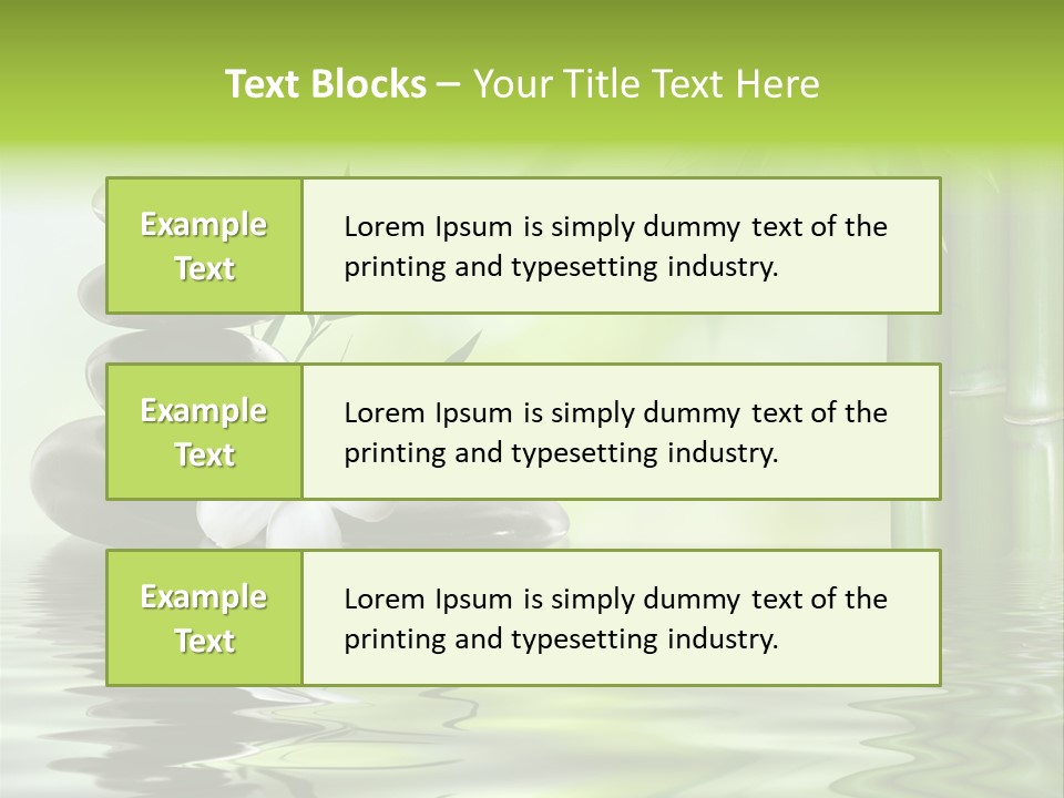 Foliage Bright Peace PowerPoint Template