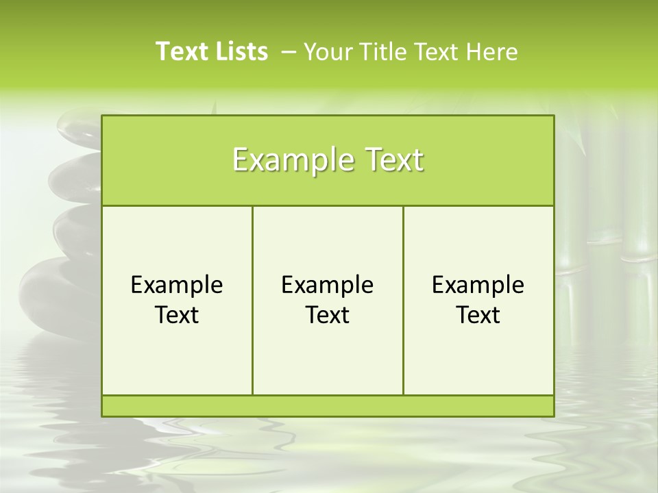 Foliage Bright Peace PowerPoint Template