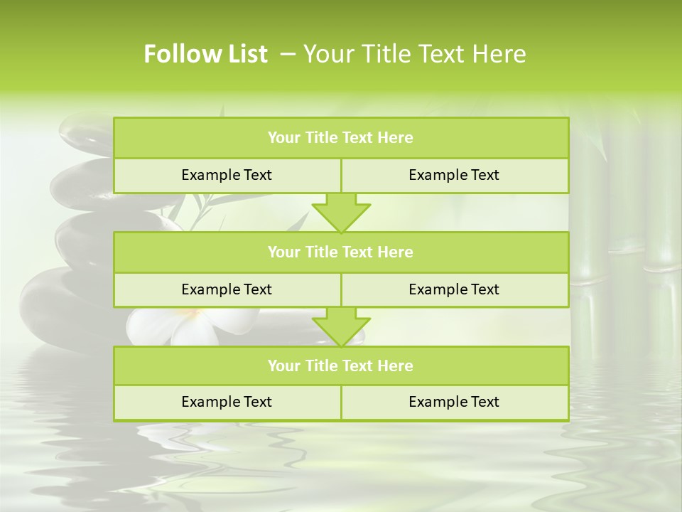 Foliage Bright Peace PowerPoint Template