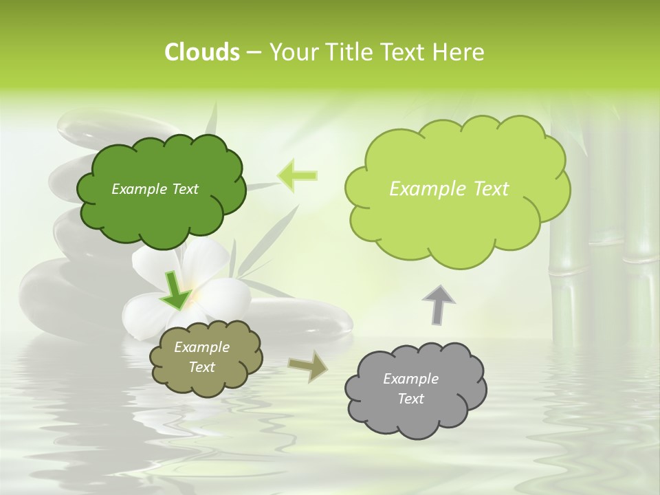 Foliage Bright Peace PowerPoint Template